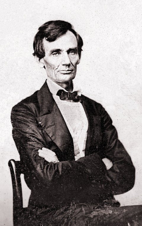 Lincoln by Butler, Last Beardless Picture, 1860