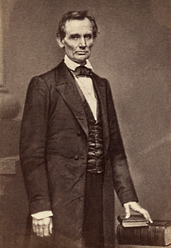 First Abraham Lincoln Picture by Brady, 1860