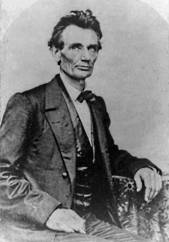 Lincoln by Marsh, 1860