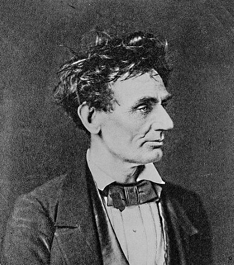 Lincoln With Messy Hair, Hessler 1857