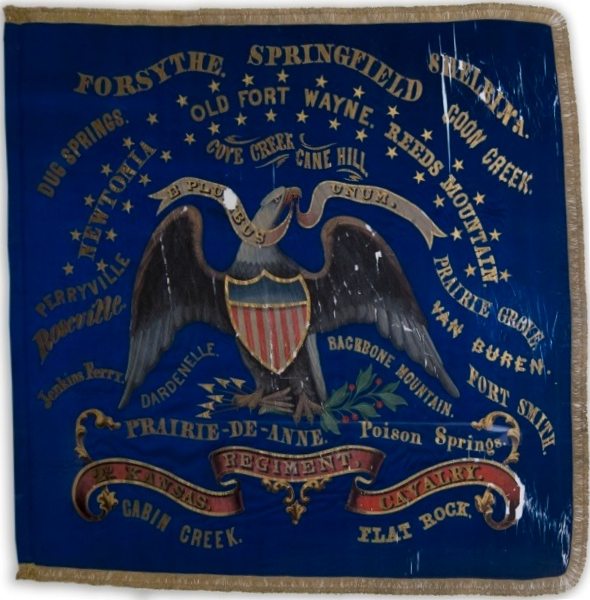 2nd Kansas Cavalry Union Battle Flag