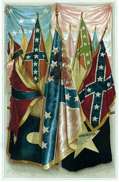 Famous Confederate Battle Flags