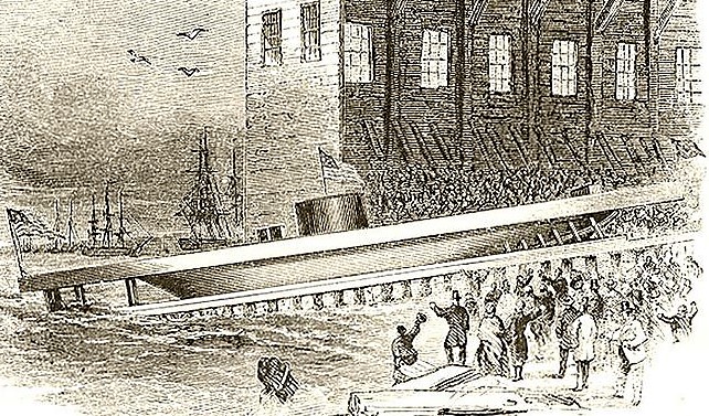 Launch of the USS Monitor