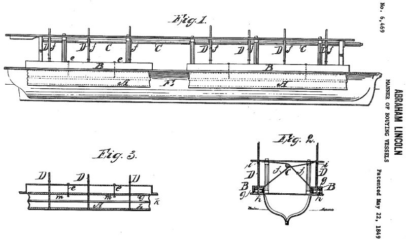 Lincoln Patent Sketches
