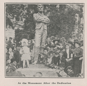 Dedication of a Sam Davis Monument in Tennessee
