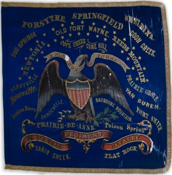 2nd Kansas Cavalry Battle Flag