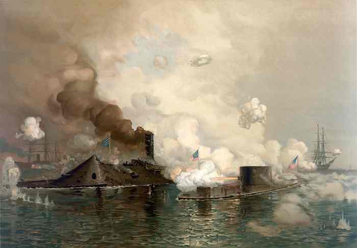 Battle of Hampton Roads - March 9, 1862