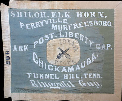 8th &19th Arkansas Infantry "Hardee Pattern" Battle Flag