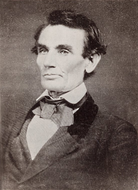 Abraham Lincoln Picture by Alschuler, 1858