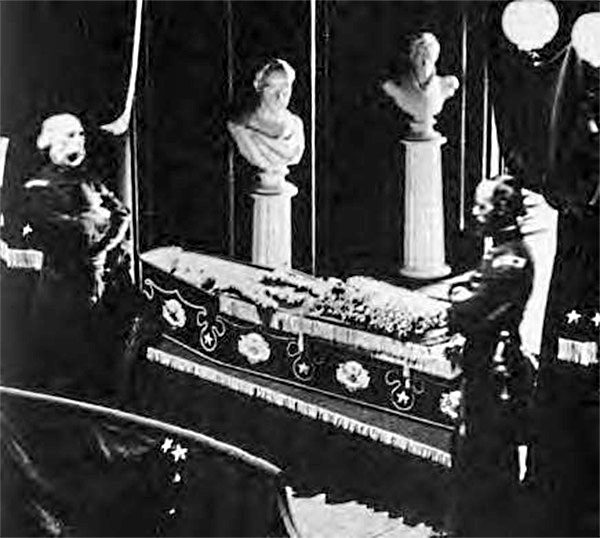 Lincoln Open Casket